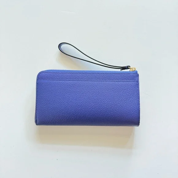 NWT Kate Spade Grand Street Layton Blue Leather Wallet Wristlet - Picture 3 of 7